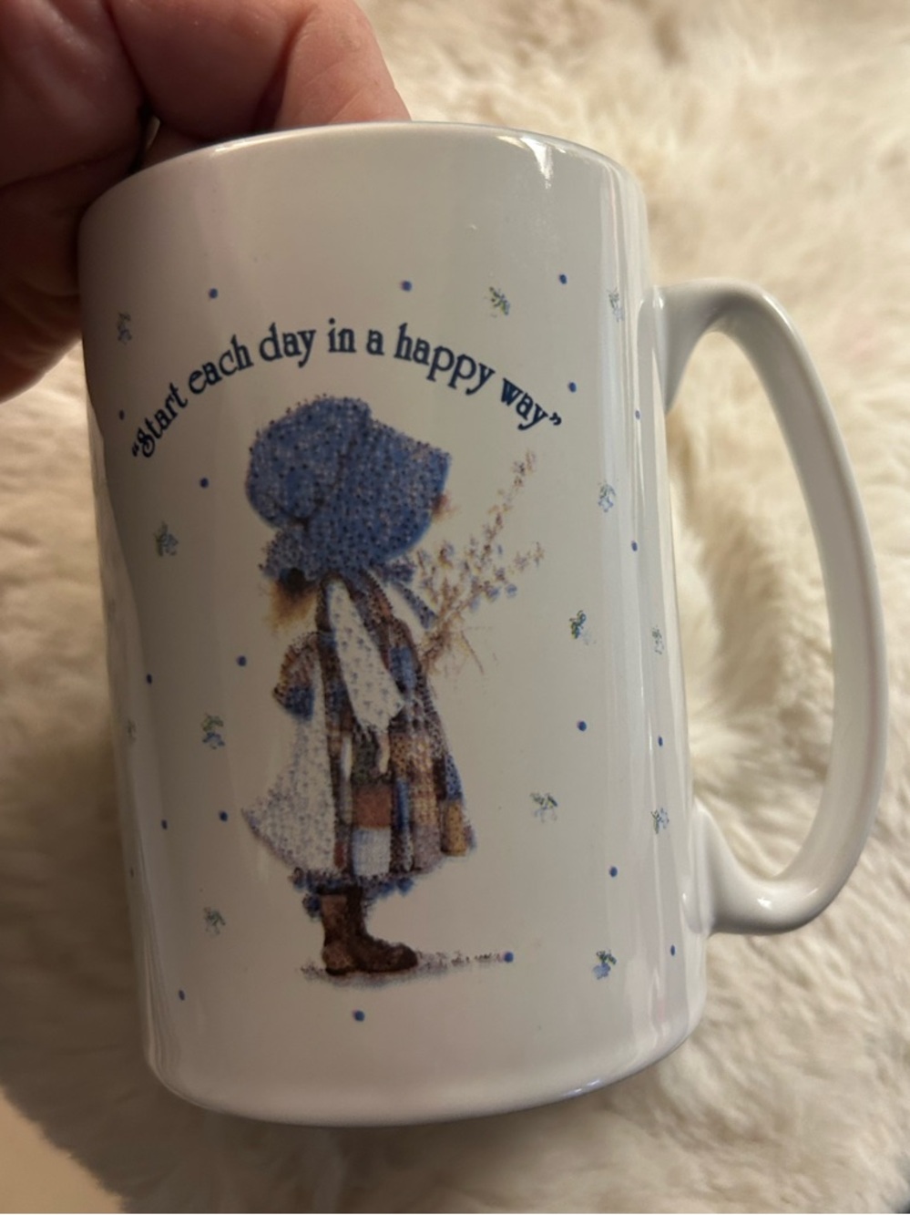 50%off w❤️ Vintage 2002 Holly Hobbie 10 oz.  mug  p01